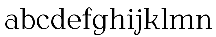 AntykwaTorunskaLight-Regular Font LOWERCASE