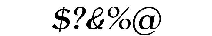 AntykwaTorunskaMed-Italic Font OTHER CHARS