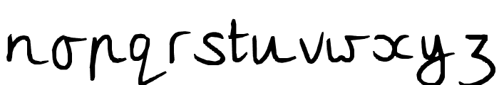 and Bella Zugna Font LOWERCASE