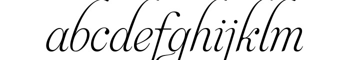 Aphrodite Slim Pro Font LOWERCASE