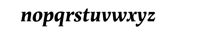 Apolline Std Bold Italic OT Font LOWERCASE