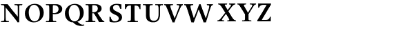 Apollo MTStd-Semi Bold Font UPPERCASE