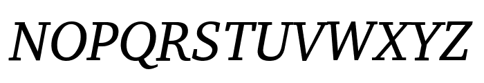 Apparatus SIL Italic Font UPPERCASE
