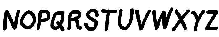 AppleStorm Extra Bold Italic Font UPPERCASE