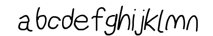 AppleStorm Regular Italic Font LOWERCASE