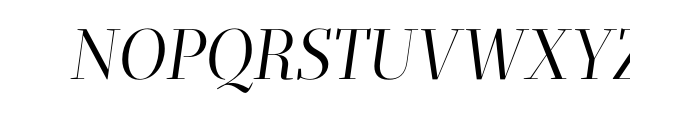 Apud Display Roman Italic OT Font UPPERCASE