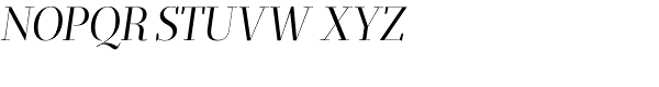 Apud Display Roman Italic Font UPPERCASE