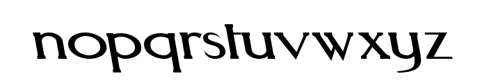 Aquaduct Reverse Italic Font LOWERCASE