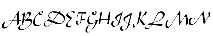 Arabian Regular Font UPPERCASE