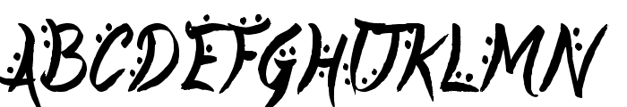 Arabic Magic Font UPPERCASE