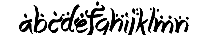 Arabic Magic Font LOWERCASE