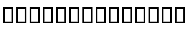 Arabic Style II Font LOWERCASE