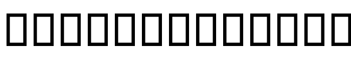 Arabic Style II Font LOWERCASE