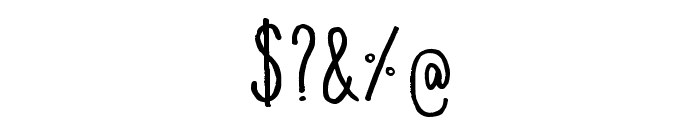 Aracne Condensed Regular Font OTHER CHARS