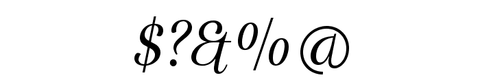 Arapey-Italic Font OTHER CHARS