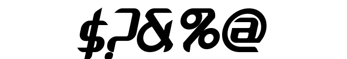 Arbeka  Bold Italic Font OTHER CHARS