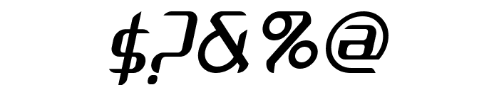 Arbeka  Italic Font OTHER CHARS