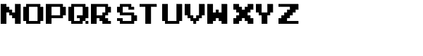 Arcade Classic 2003 Font UPPERCASE