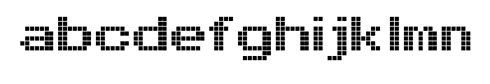 Arcade Font LOWERCASE