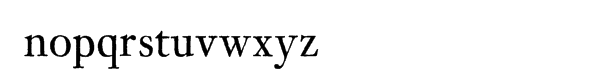 Archetype Font LOWERCASE