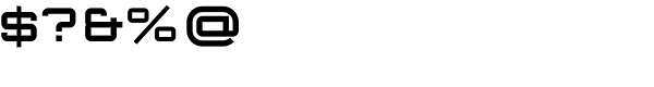 ArchiType Expanded Bold Font OTHER CHARS