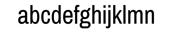 ArchivoNarrow-Regular Font LOWERCASE
