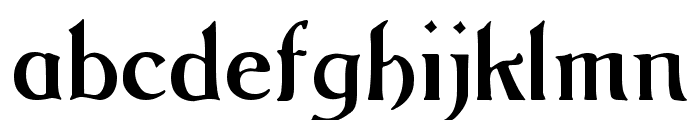 Argos Regular Font LOWERCASE