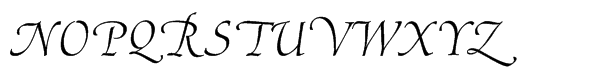 Ariadne® Std Roman Font UPPERCASE