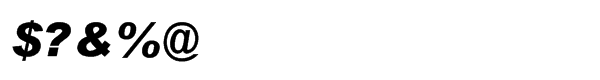 ArialÂ® Std Black Italic Font OTHER CHARS