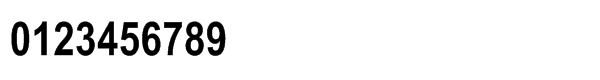 ArialÂ® Std Narrow Bold Font OTHER CHARS