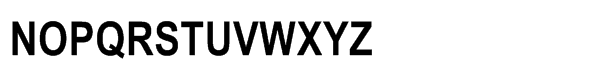 ArialÂ® Std Narrow Bold Font UPPERCASE