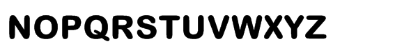 ArialÂ® Std Rounded Extra Bold Font UPPERCASE