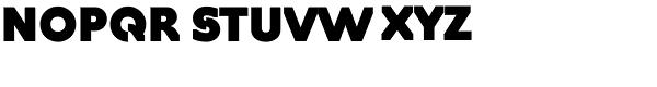 Ariergard Rondo Heavy Font UPPERCASE