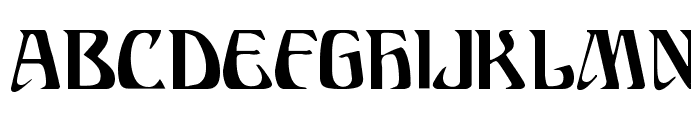 Ariosto Regular Font UPPERCASE