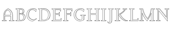 Arkwright Font UPPERCASE