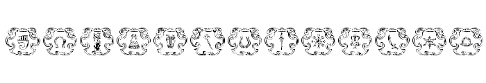 Armorial Font UPPERCASE