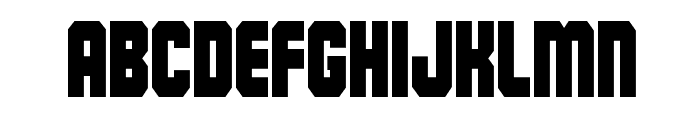 Army Rangers Condensed Font LOWERCASE