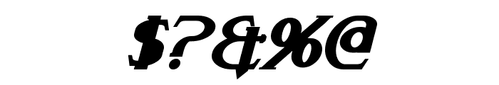 Arneson Bold Italic Font OTHER CHARS