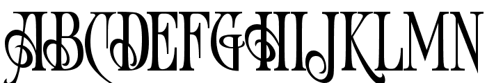 Art-Victorian Font UPPERCASE