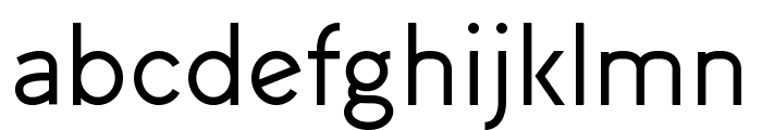 Arvin Regular Font LOWERCASE
