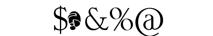 aragon solid Font OTHER CHARS