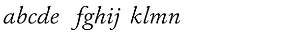 Ashbury Italic Font LOWERCASE