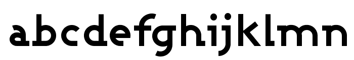 Ashby Bold Font LOWERCASE