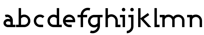 Ashby Medium Font LOWERCASE
