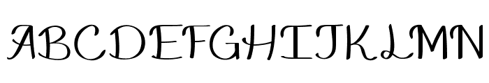 Asiago Font UPPERCASE