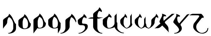 Asie Font LOWERCASE