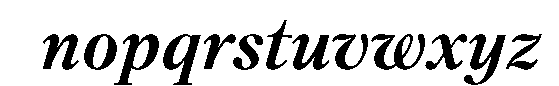 Asmik Bold Italic Font LOWERCASE