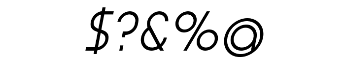 Aspergit Bold Italic Font OTHER CHARS