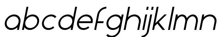 Aspergit Bold Italic Font LOWERCASE