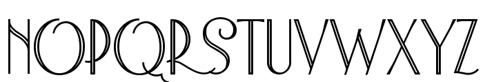 Astoria Deco Medium Font UPPERCASE